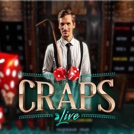 Live Casino logo of Live Craps from Evolution at Winplace Casino